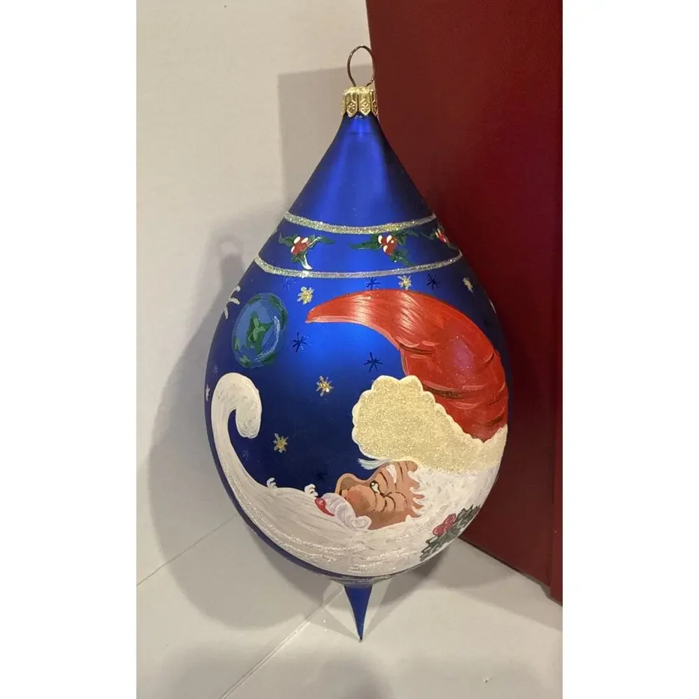 1998 CHRISTOPHER RADKO ST NICK PORTRAIT SERIES‎ MOON DREAM SANTA 9.5